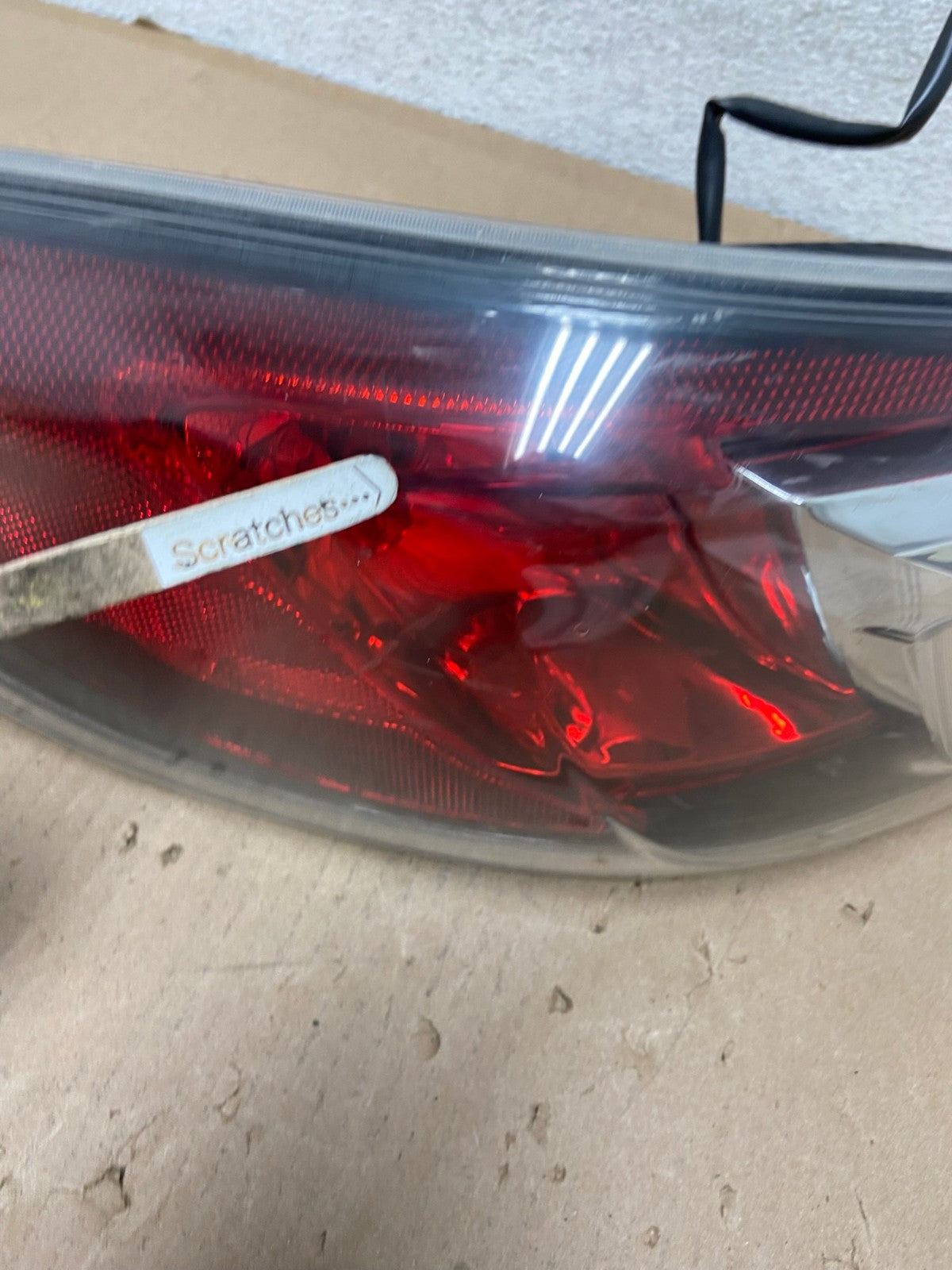 2010 2011 2012 2013 Mazda 3 Left Driver Lh Side Tail Light AG6713 LK3