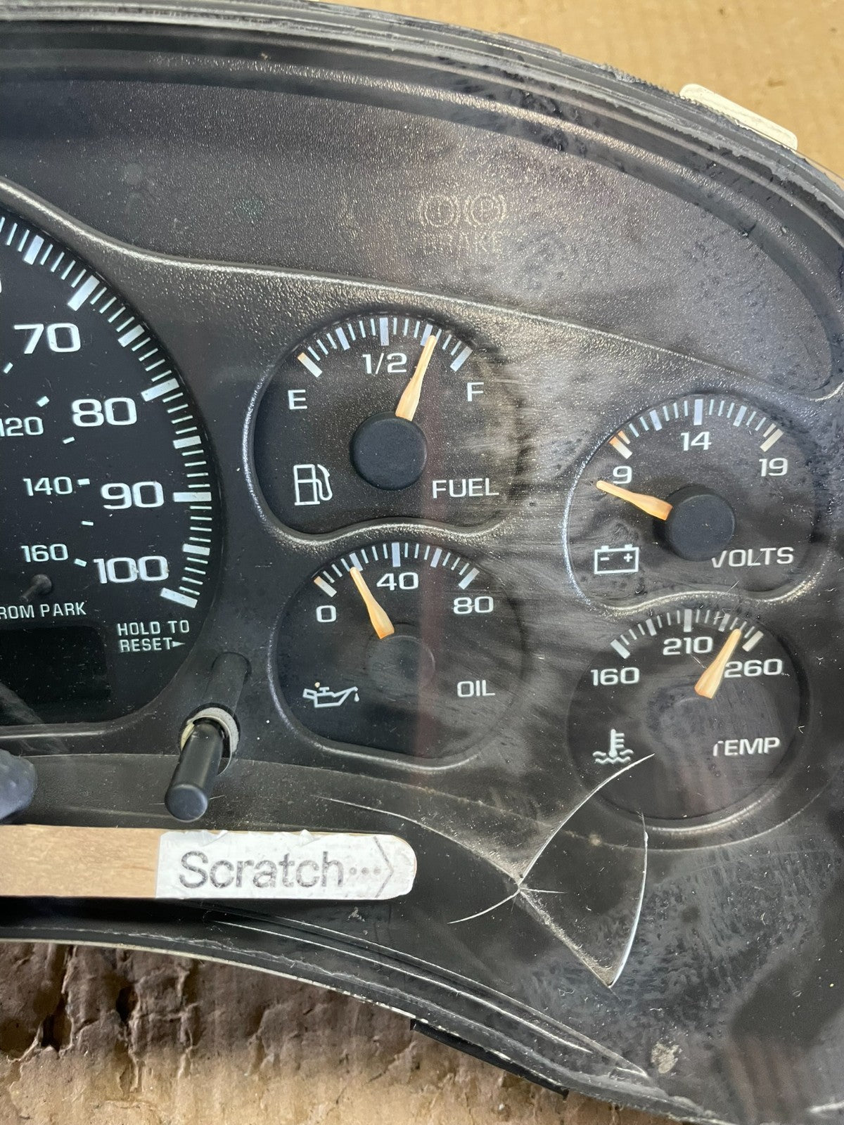 2002 GMC Yukon Speedometer Cluster Gauge Oem AB7528 DG1