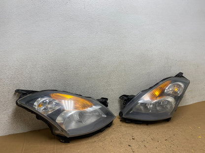 Sedan 2007 2008 2009 Nissan Altima Left+Right Set Headlights V6354 DW2