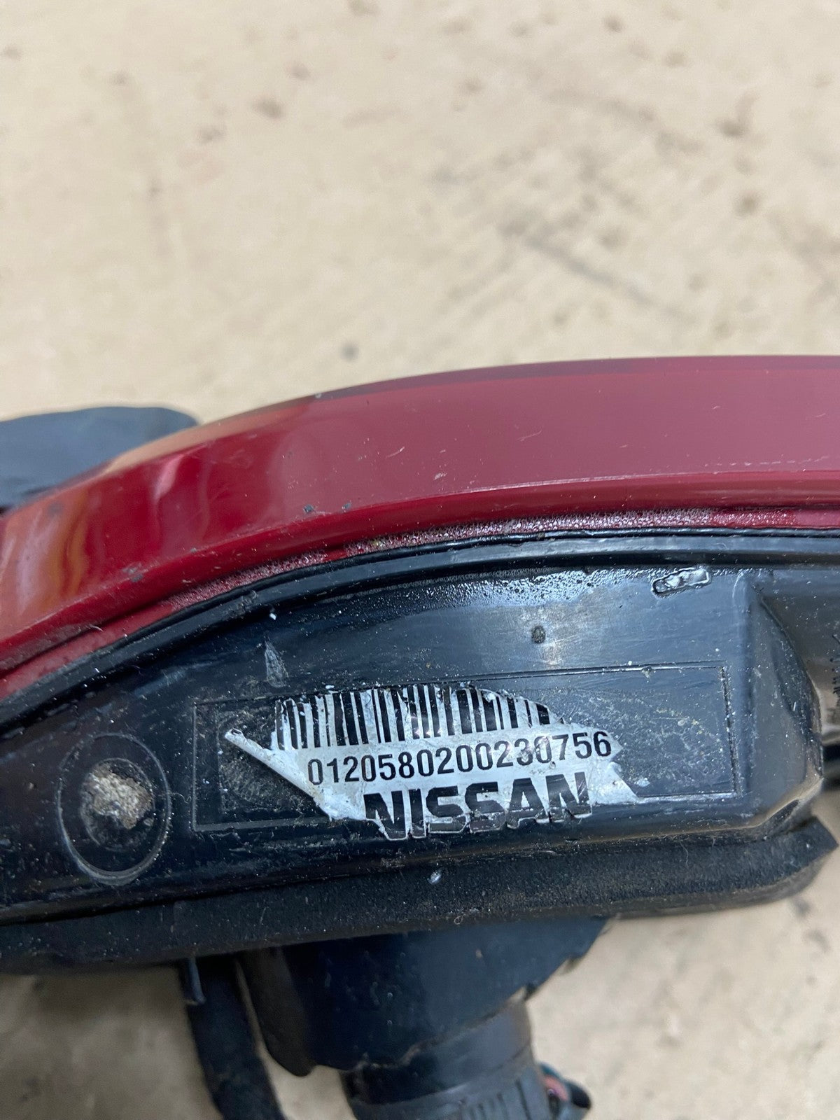 2016 2017 2018 Nissan Maxima Right RH Inner Tail Light AF4261 LK6