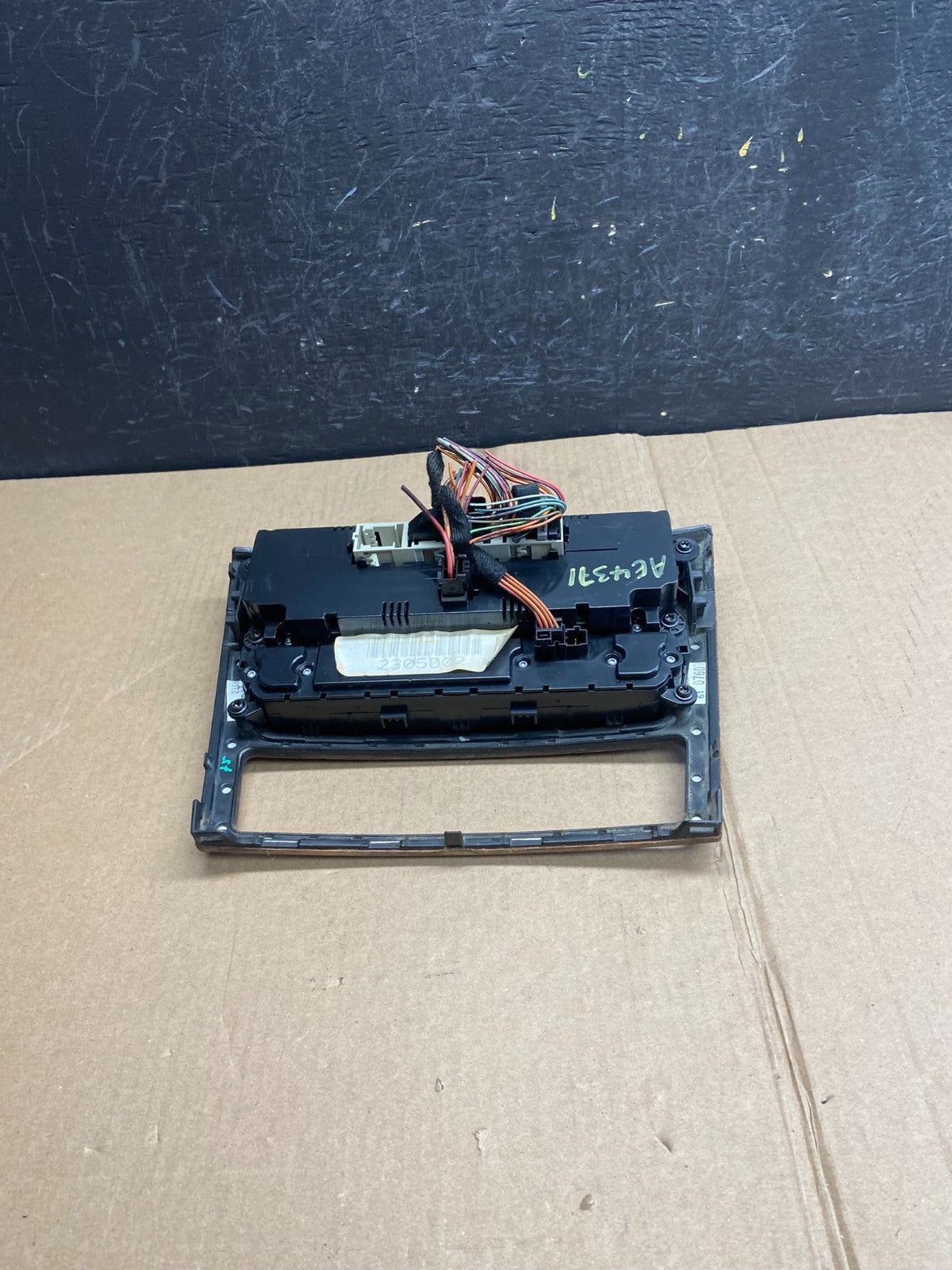 2007-2012 Mercedes X164 GL350 GL450 Climate Control Bezel Wood Switch AE4371 DG4