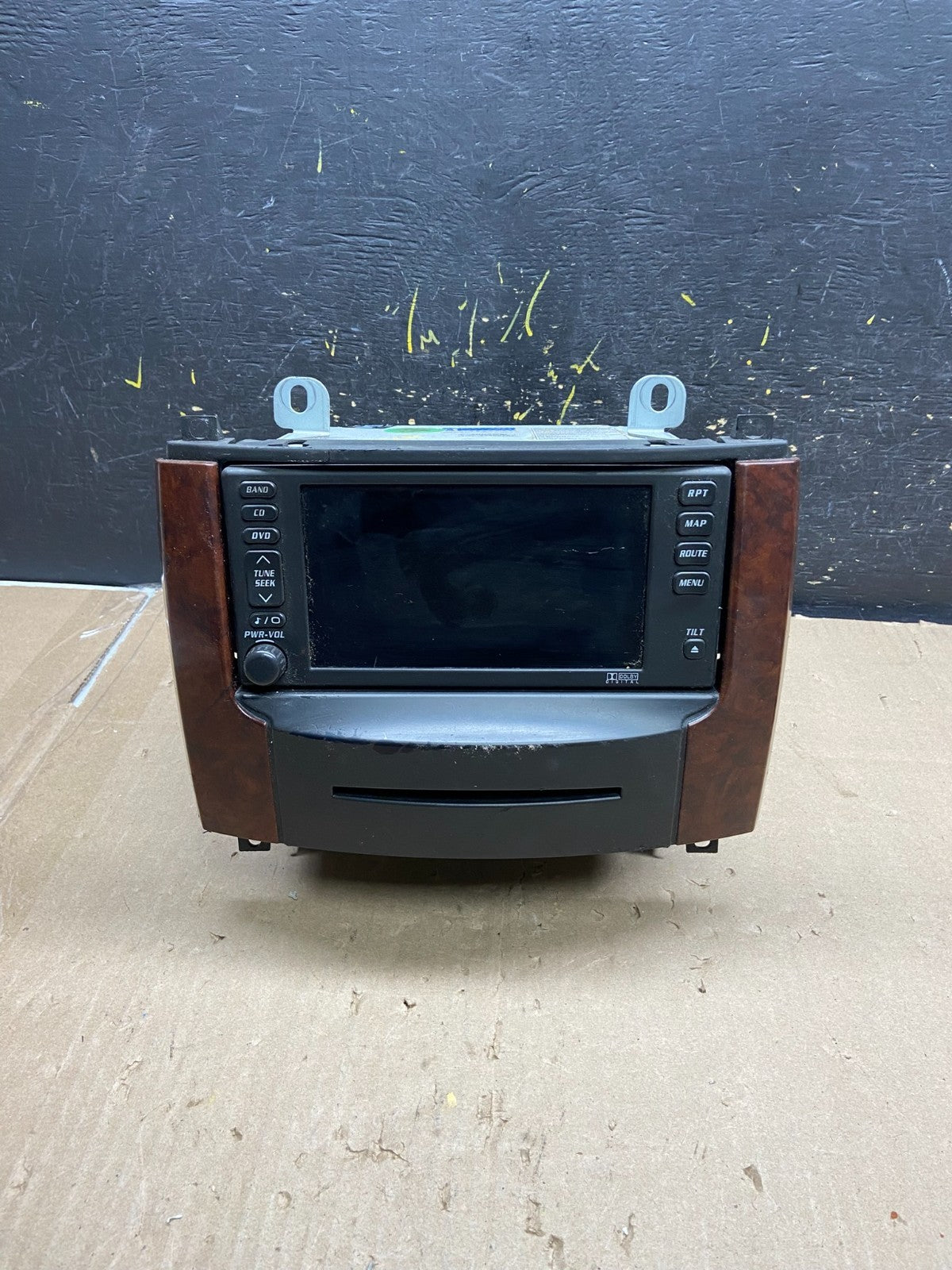 2011-2012 Cadillac SRX A/C Heater Radio Climate Control Panel Bezel OE AB2019 DG0