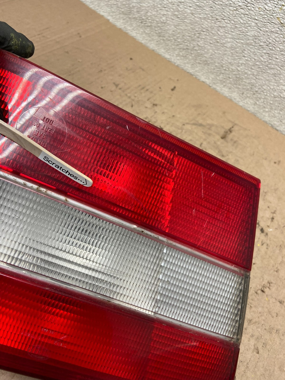 1995 to 1997 Volvo 940 960 Left Driver LH Side Inner Tail Light Oem Y0534 DG3