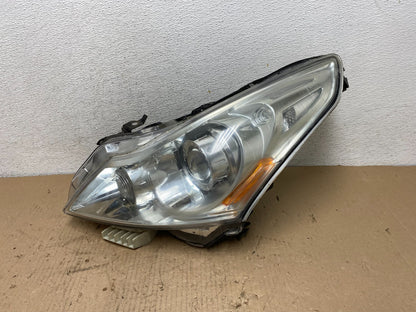 Sedan 4Door 2010 to 2013 Infiniti G37 Left Driver Headlight Xenon AF3289 DW0