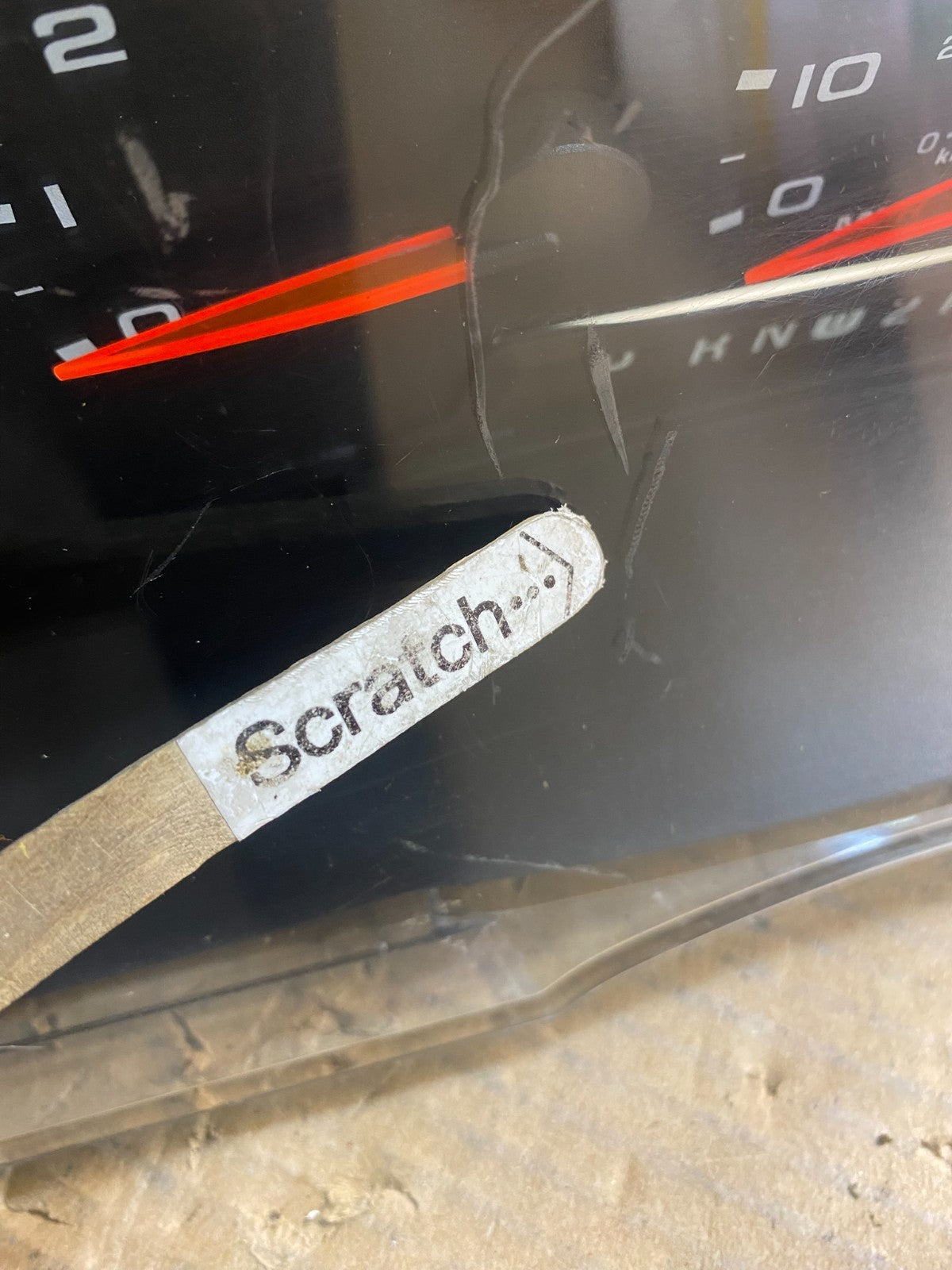 2006 Ford E350 Gauge Speedometer Cluster AD6576 DG1