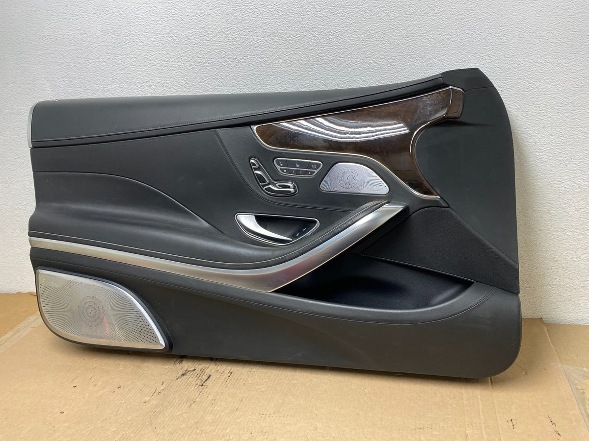 2015-2017 Mercedes W217 S550 Coupe Left Side Interior Door Panel AH09872
