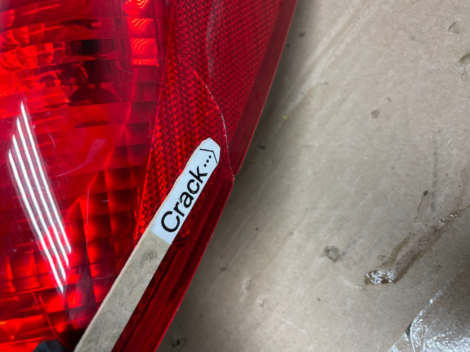 2000 to 2004 Ford Focus Left Driver Side Tail Light OEM AA9965 LK5