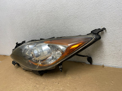 2010 - 2013 Mazda 3 Left Driver LH Halogen Headlight AG9277 DW2