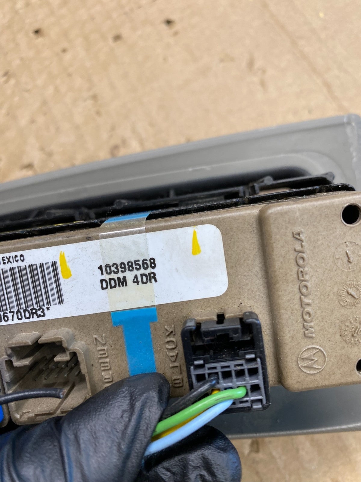 2003-2006 Chevrolet Silverado Driver Side Master Window Switch AC9558 DG4
