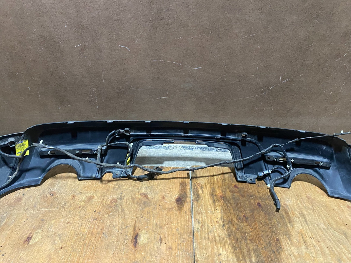 2011 to 2015 Ford Explorer Rear Bumper Cover With Parking Aid V7199 PS8