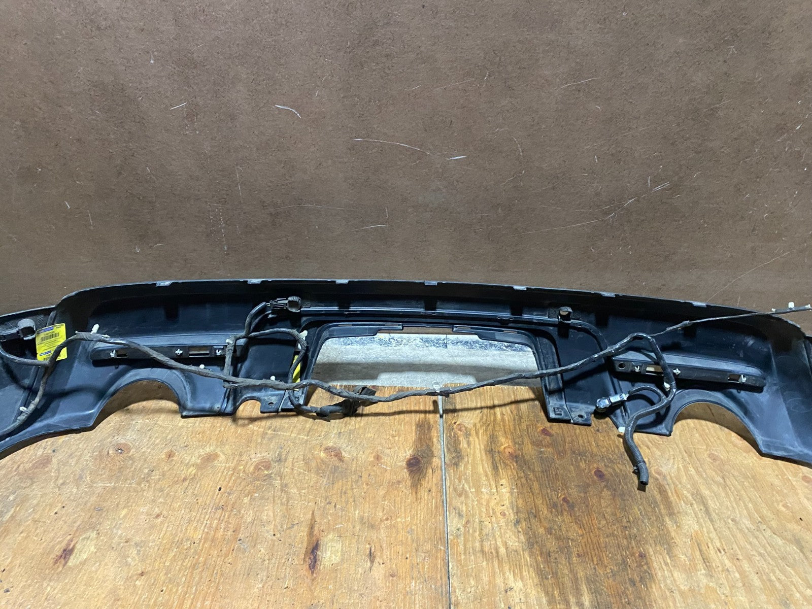 2011 to 2015 Ford Explorer Rear Bumper Cover With Parking Aid V7199 PS8