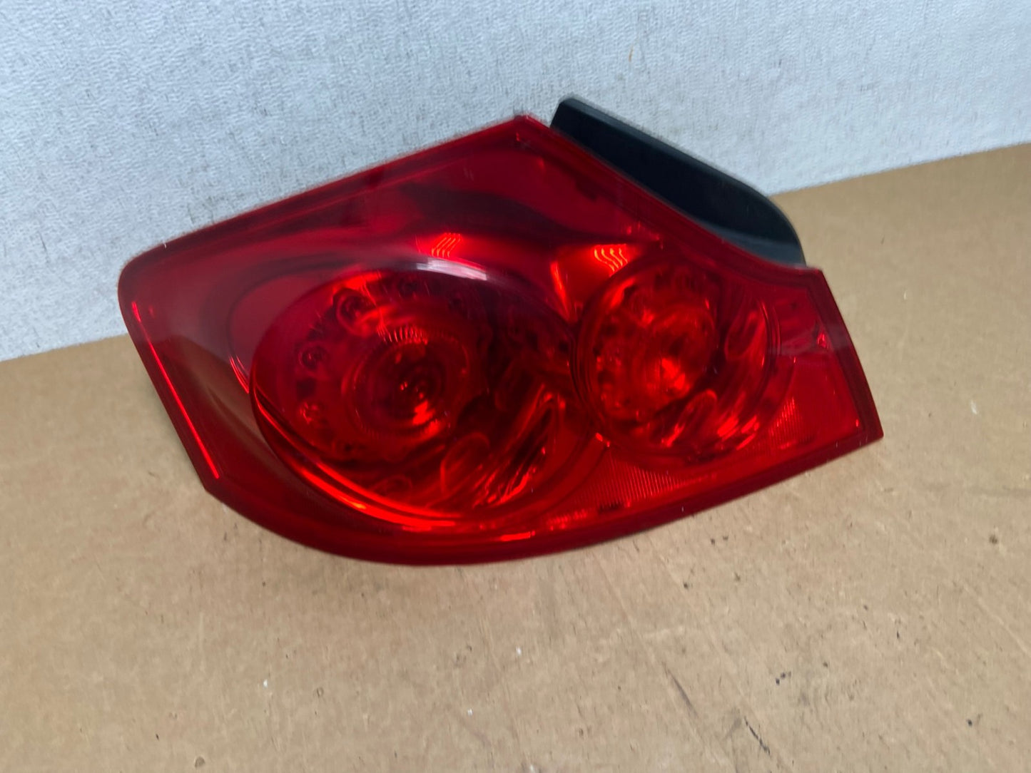 2007 to 2013 Infiniti G35 G37 Sedan Left Driver LH Side Tail Light AD6143 LK0