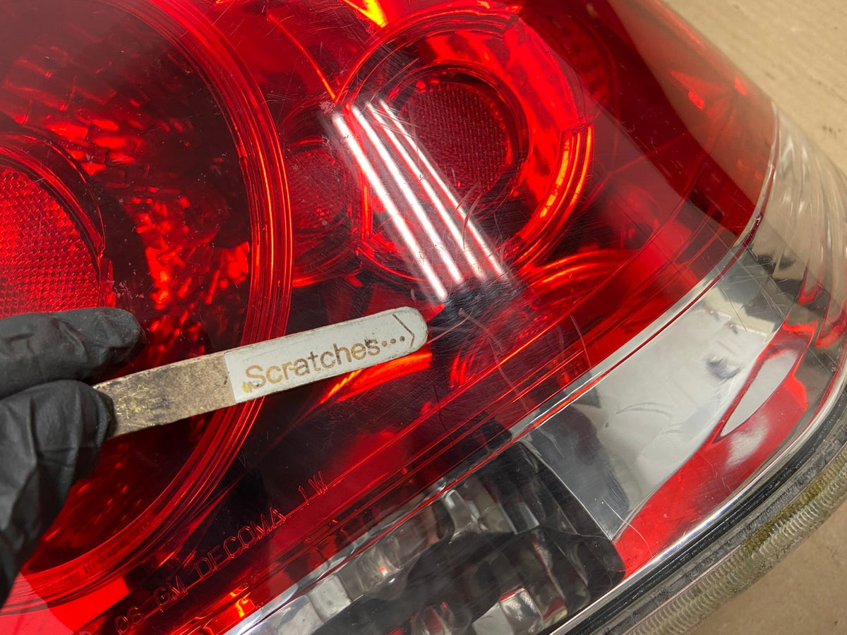 2006 - 2012 Chevrolet Impala Tail Light Right Passenger RH Side AH5773 LK3