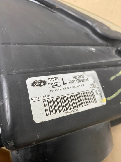 2013 to 2016 Ford C-MAX Left Driver LH Side Headlight AJ2223 DW10