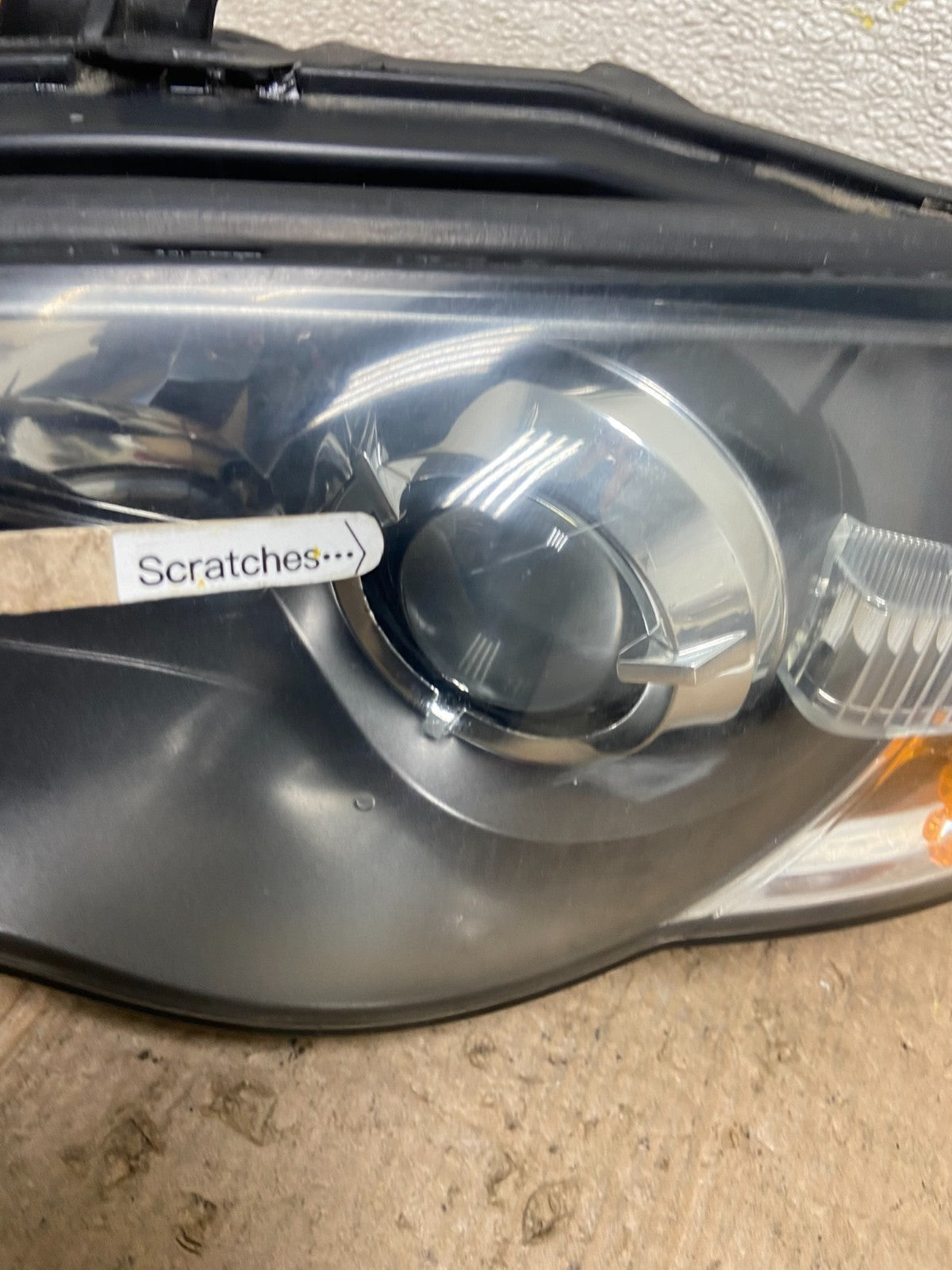 2006 to 2007 Subaru Legacy Left Driver LH Side Black Headlight Oem AA3904 DW3