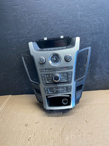 2009-2013 Cadillac CTS A/C Heater Radio Climate Control Panel Bezel OE AJ1297 DW0