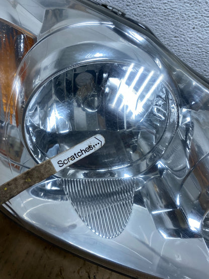 2005 to 2008 Toyota Corolla Right Passenger RH side Headlight TYC AD1084 DW3