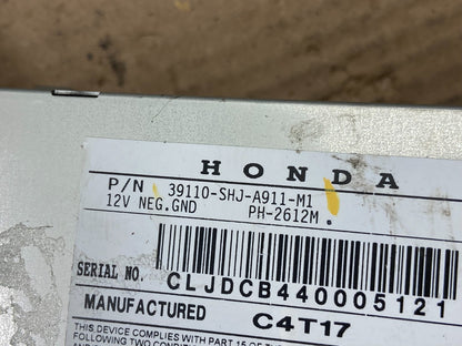 2005-2006 Honda Odyssey Information Display Screen 39810-SHJ-A010-M1 AG8481 DG6