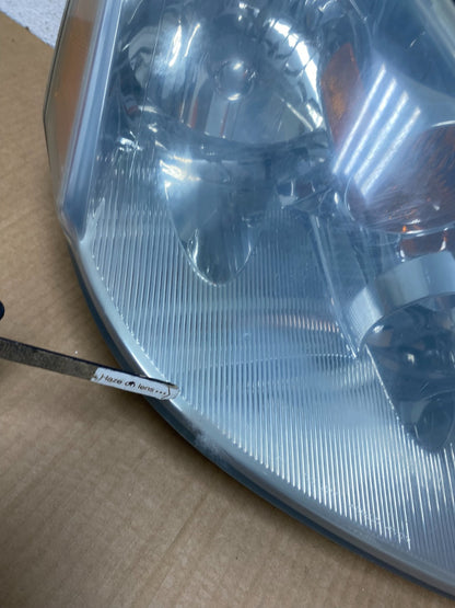 2002 to 2004 Nissan Altima Right Passenger Side Halogen Headlight AI5666 DW4