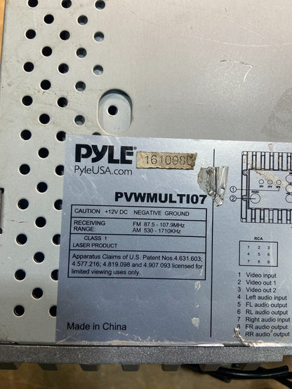 2009 Volkswagen CC System GPS Navigation Pyle PVWMULTI07 Aftermarket Y4041 PS7
