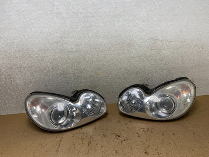 2002 - 2005 Hyundai Sonata Left+Right Headlights Halogen Oem X2609 DW0