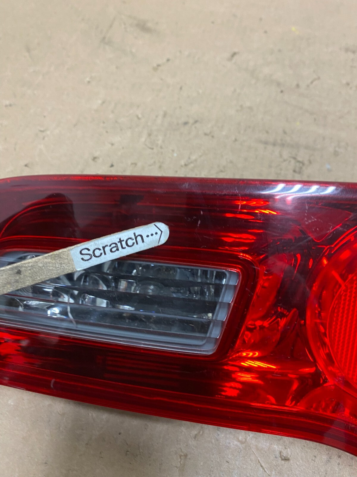 2007 2008 2009 Acura Rdx Right Passenger Side RH Inner Tail Light Oem M2185 DW3