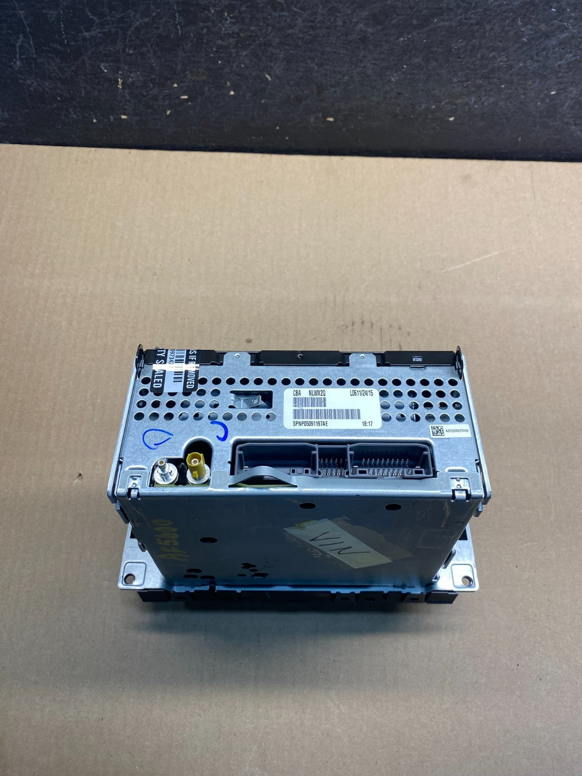 2007-2012 Chrysler Dodge Jeep Ram Radio CD MP3 AUX Receiver AH1655 DG5
