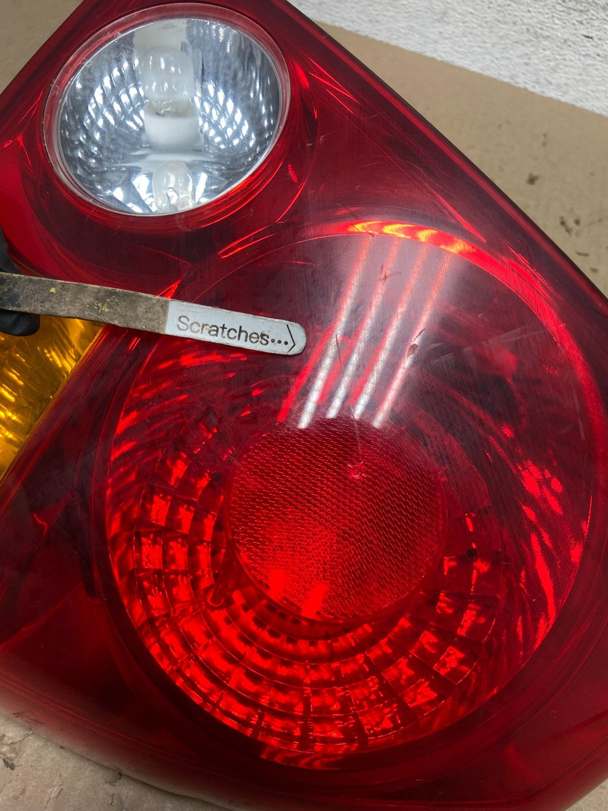 2003 to 2004 Hyundai Accent Sedan Right Passenger Tail Light AE8845 DG3