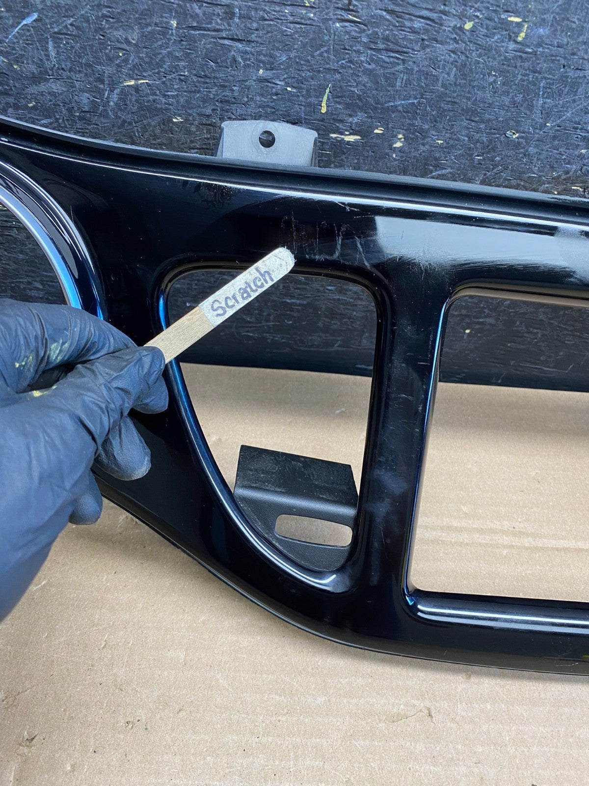 2013 - 2016 Dodge Dart Dash Speedometer Cluster Radio Trim Bezel Black AG5196 DG3