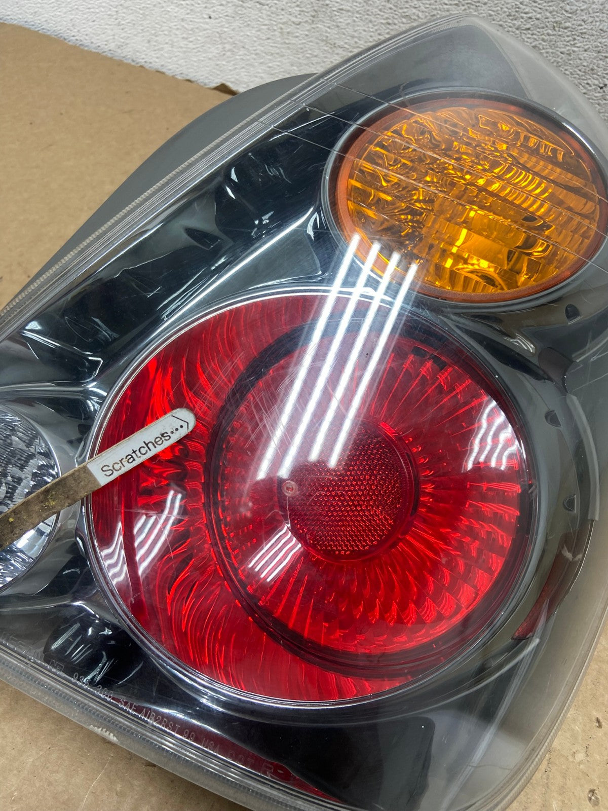 2002 2003 2004 Nissan Altima Right Passenger Rh Tail Light Side AF7454 LK3