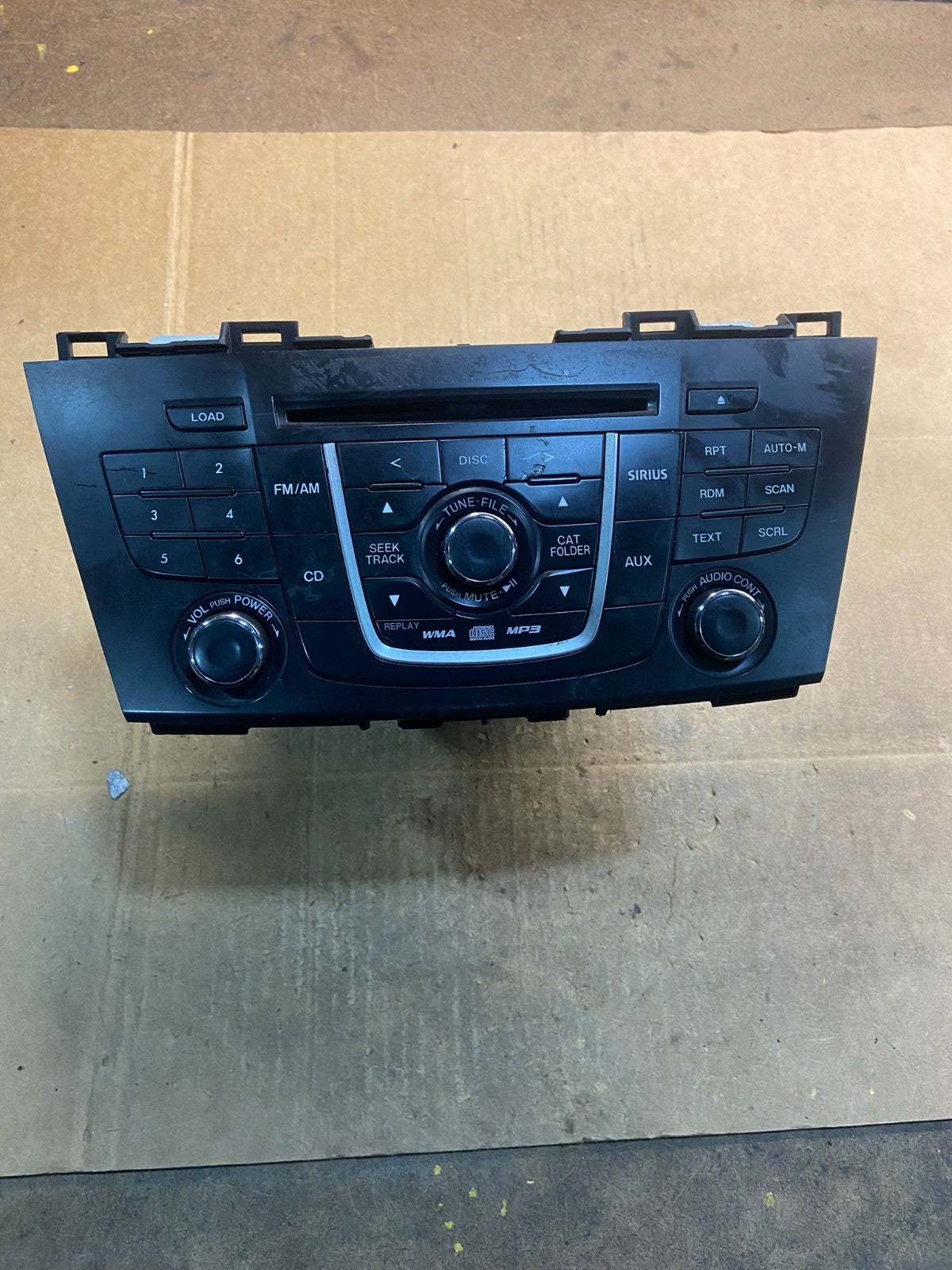 2012-2012 Mazda 5 AM FM 6 Disc CD Player Stereo Radio OEM y4115 DG7