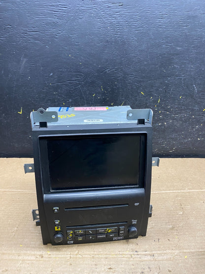2007-2009 Cadillac Escalade Radio CD DVD GPS Navigation Screen Display Z7454 DG0