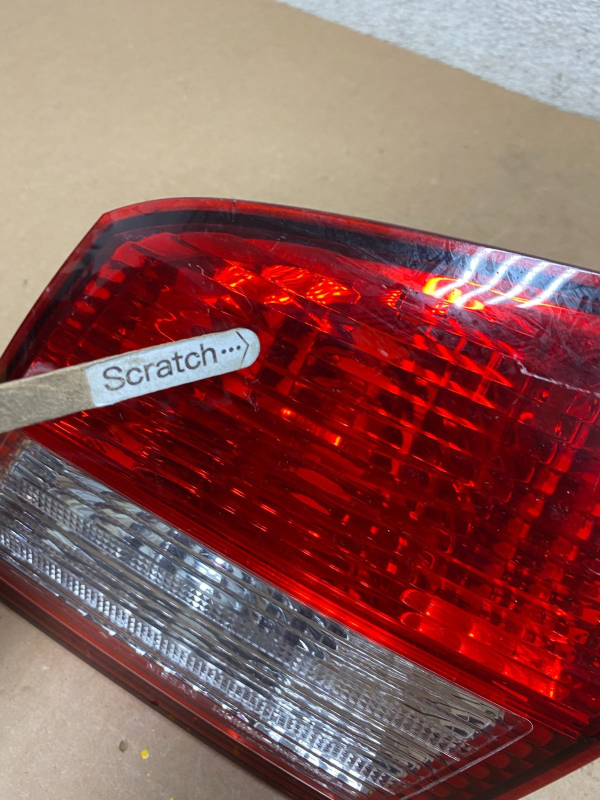 2002-2004 Infiniti i35 Inner Right Passenger Rh Side Tail Light OEM O9778 DW4