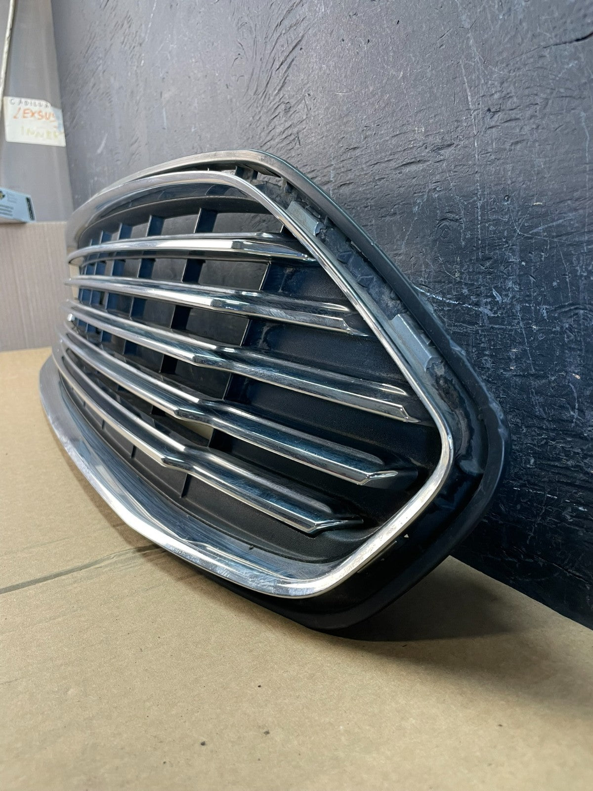 2013 to 2016 Ford Fusion Front Upper Grille Chrome Grill Bumper AC9942 DW1