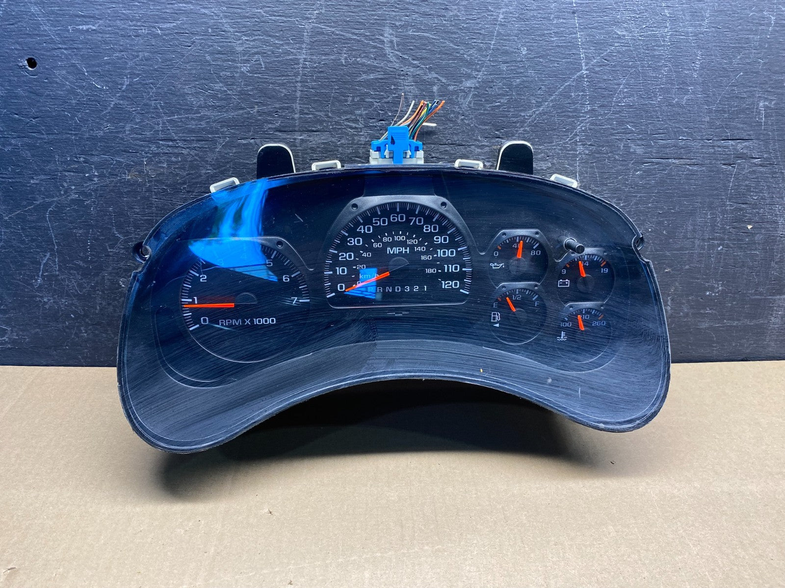 2006 2007 2008 Chevrolet Trailblazer Speedometer Cluster Gauge AG7448 DG0
