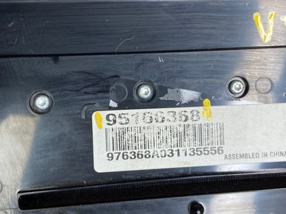 2013 to 2016 Chevrolet Cruze Radio Contol Panel 95166368 OEM W0071  DG5