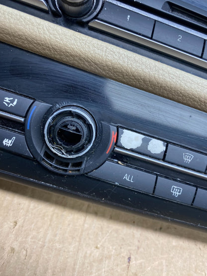 2011 to 2016 Bmw 528i Ac Heater Radio Panel Climate Control 9241241-01  z4432 DG1