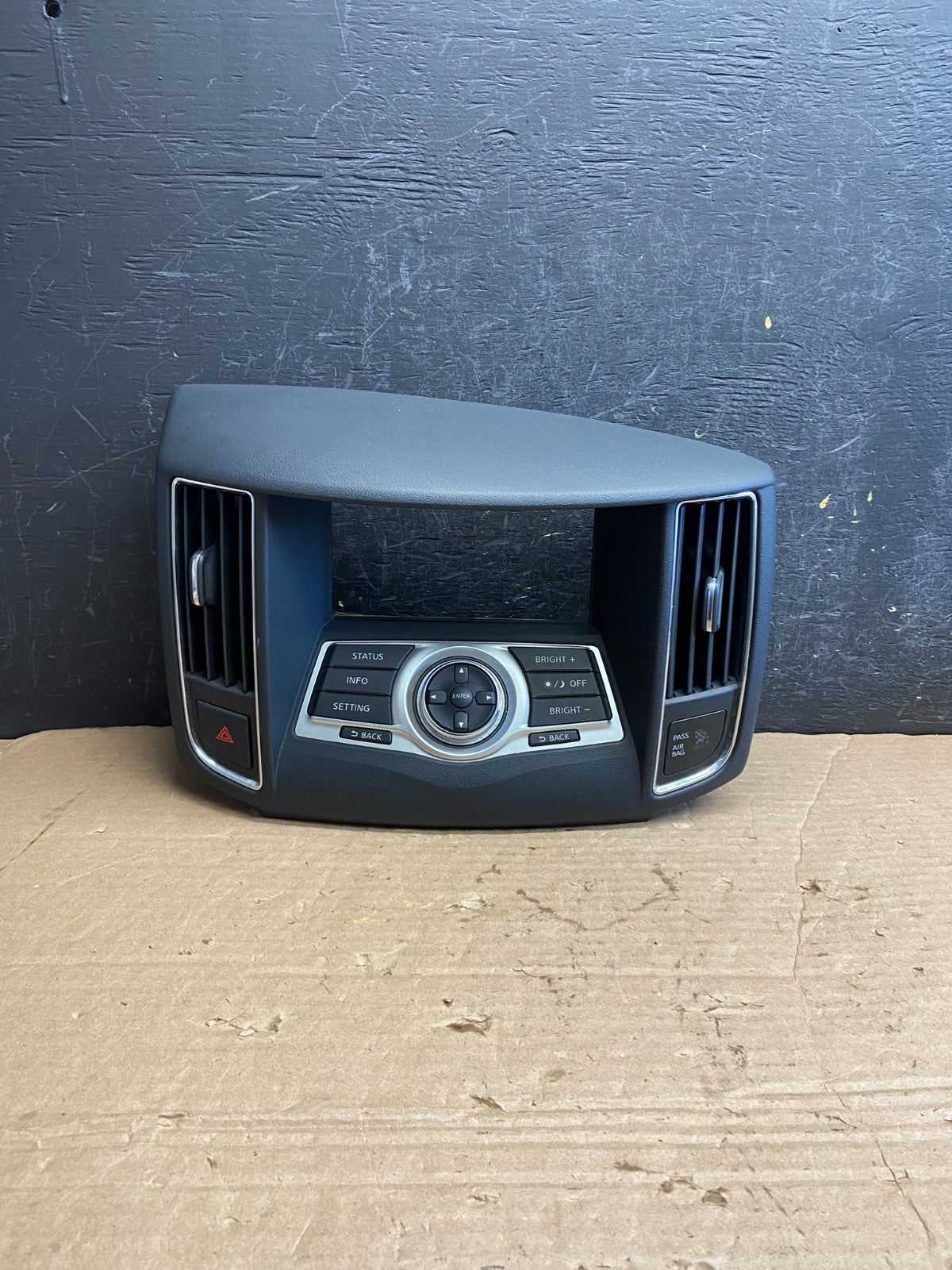 2009 to 2014 Nissan Maxima Radio Audio Panel Control Bezel Trim af2177 DG0