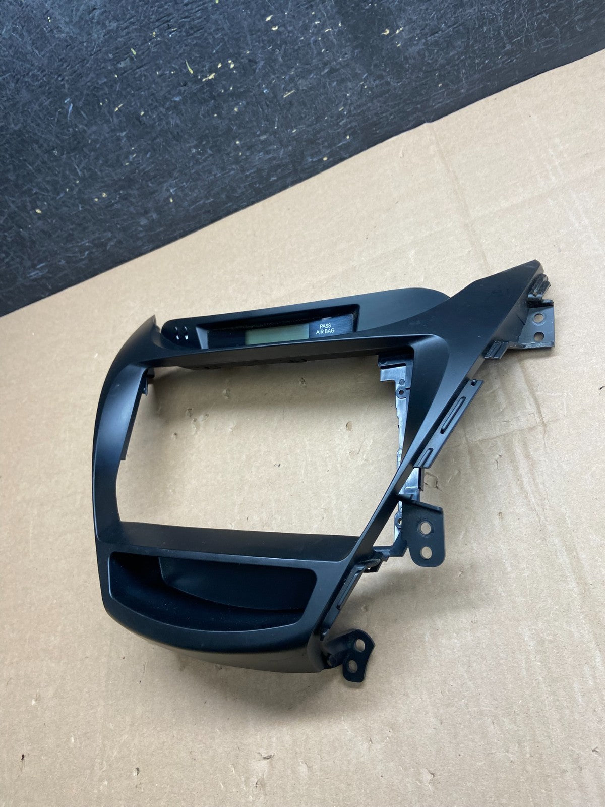 2011-2013 Hyundai Elantra Dash Radio Bezel Clock Display Trim AI3179 DG1
