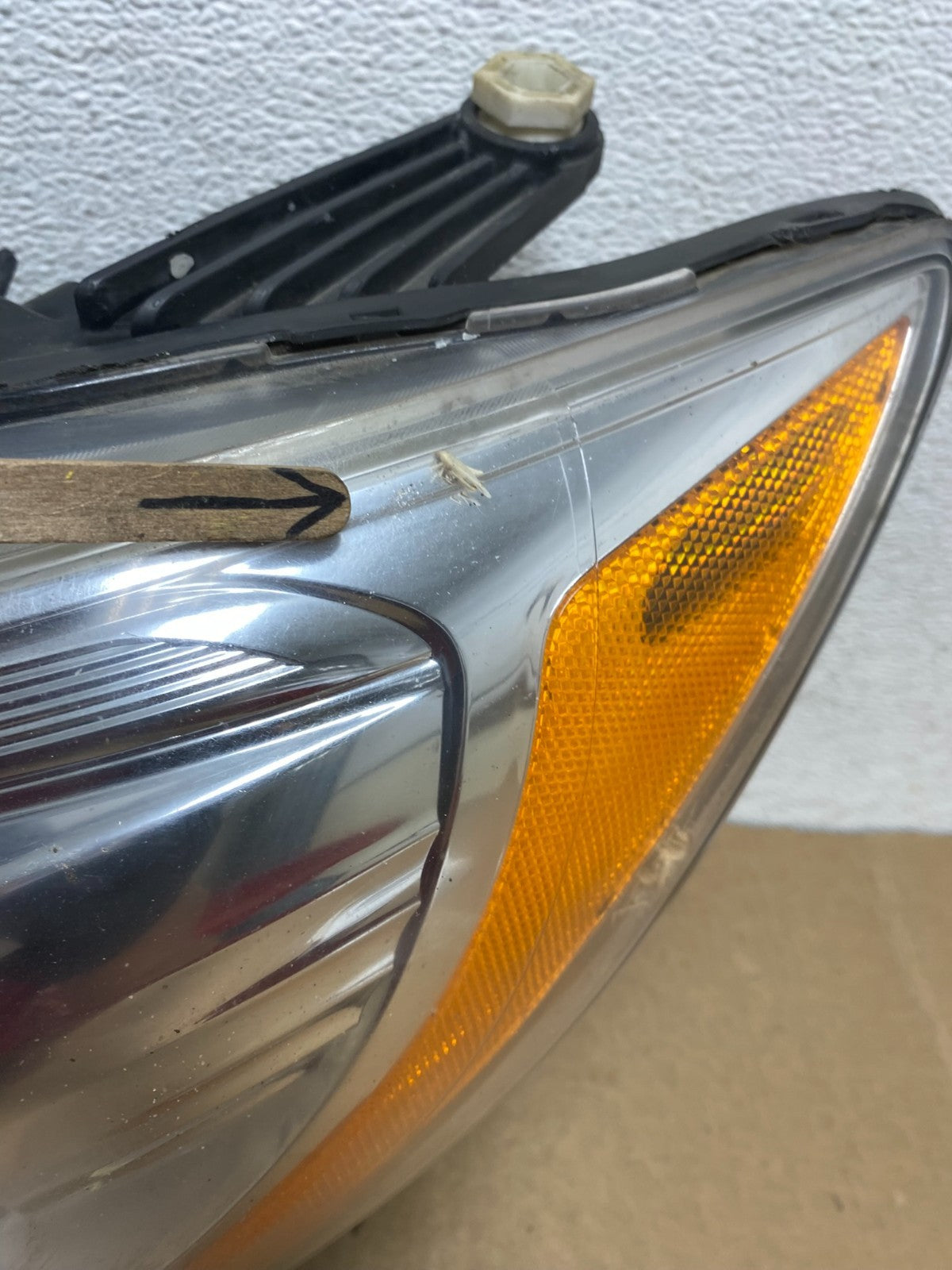 2011 2012 2013 2014 Chrysler 200 Left Driver Lh Side Headlight AF9629 DW4