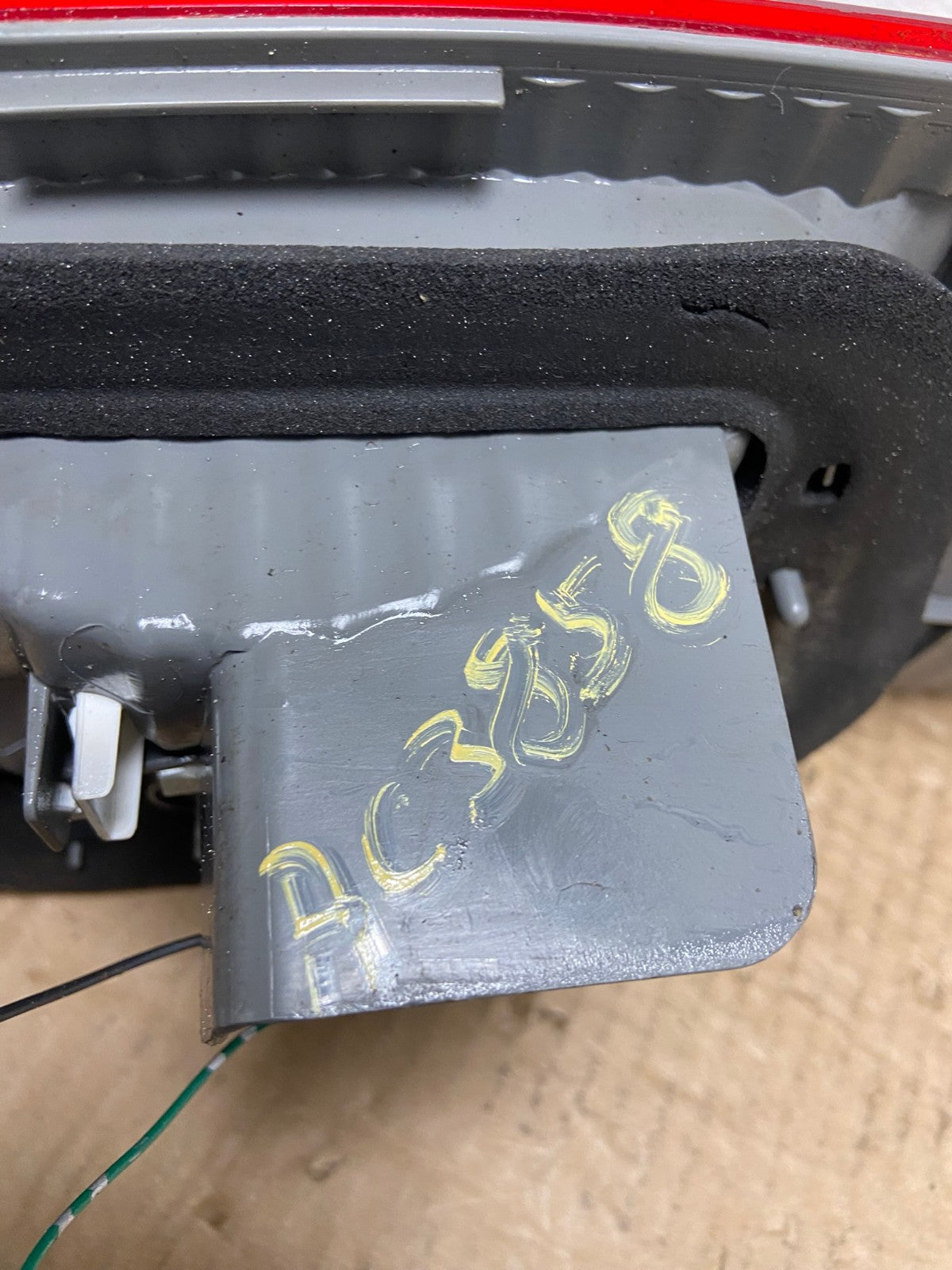 2005 Honda Accord Left Side Driver Lh Inner Trunk Lid Tail Light OEM AC3858 LK6