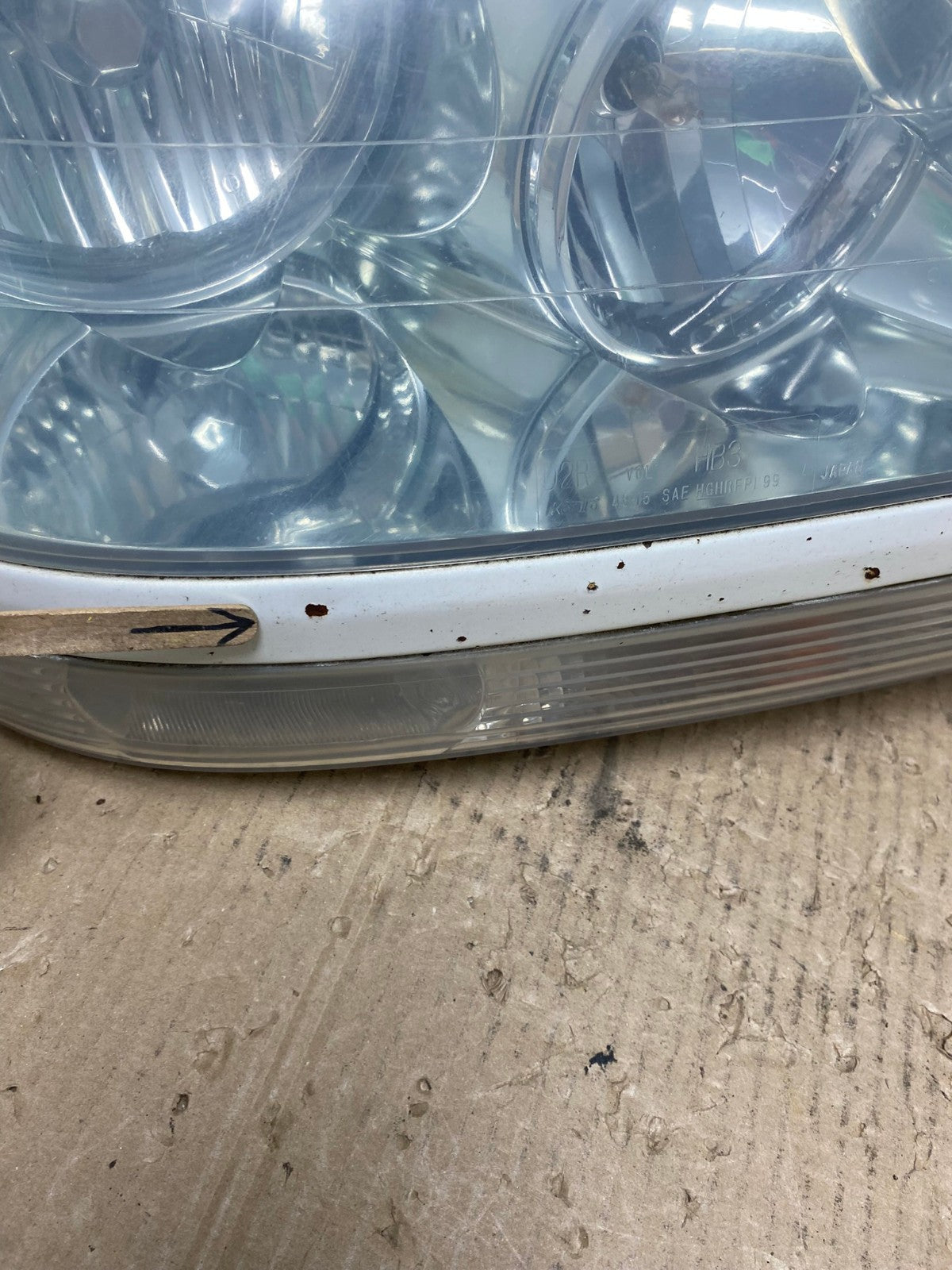 2001 2002 2003 Lexus RX300 Right Passenger Headlight Xenon HID AE7072 LK4