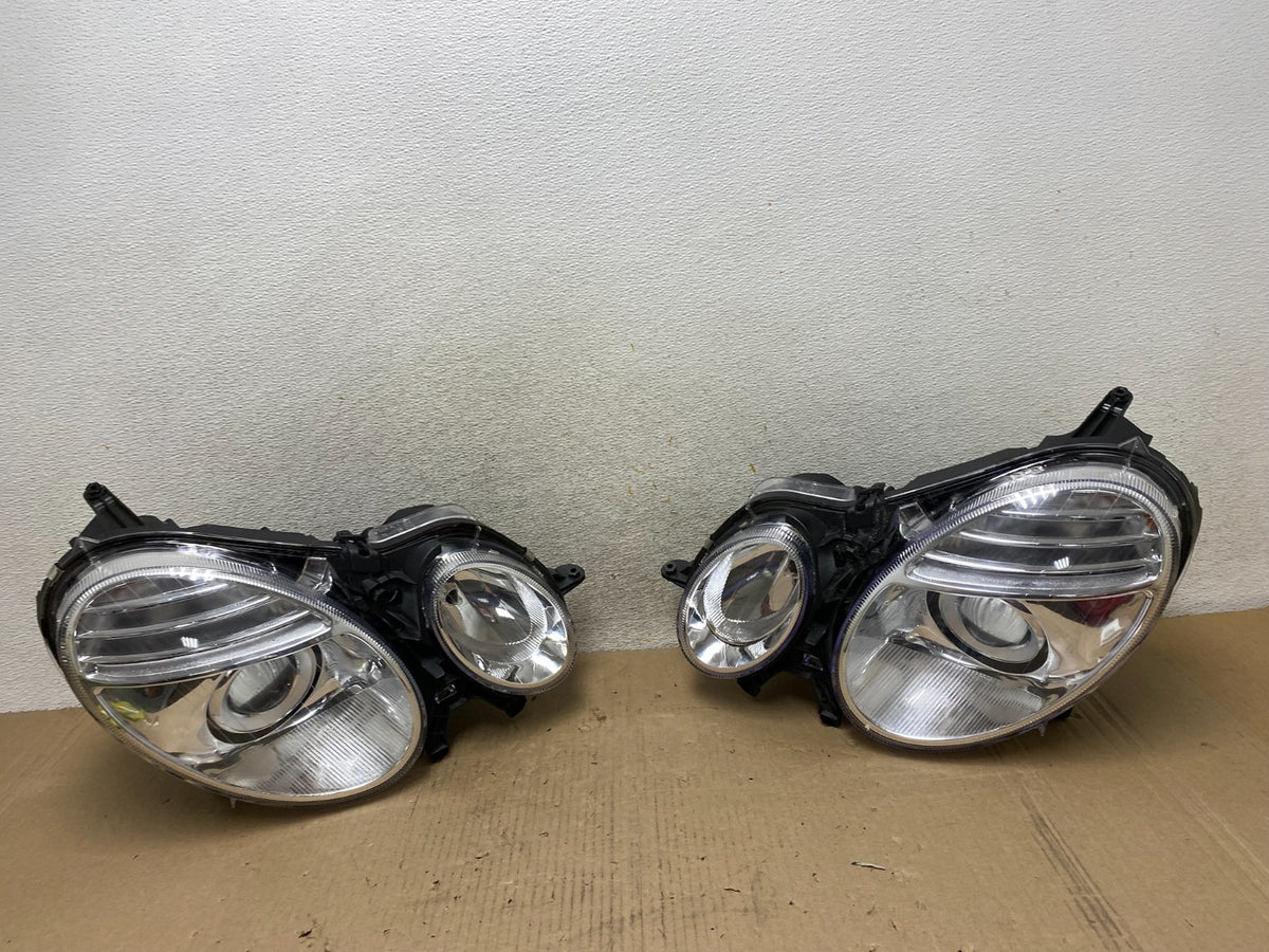 2007 2008 2009 Mercedes E Class Left+Right Led Headlights AJ2059 DW0