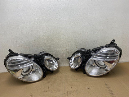 2007 2008 2009 Mercedes E Class Left+Right Led Headlights AJ2059 DW0