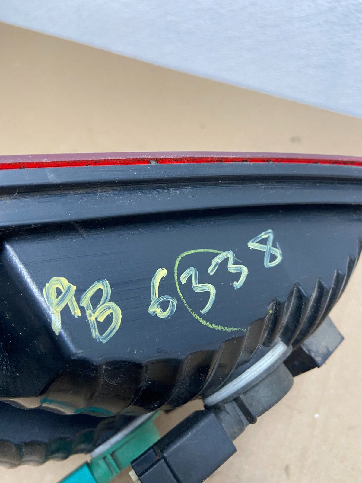2009 2010 2011 Dodge Journey Left Driver Inner Trunk Lid Tail Light AB6338 DW6
