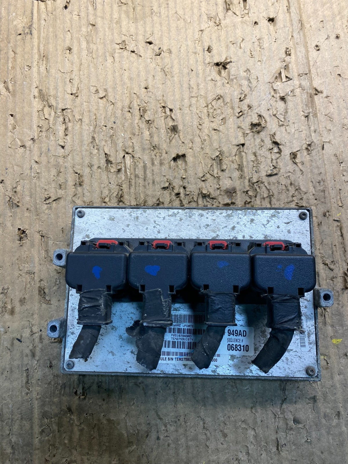 2010 RAM 1500 5.7L ECU ECM Engine Control Computer p05187949ad X4623 DG0