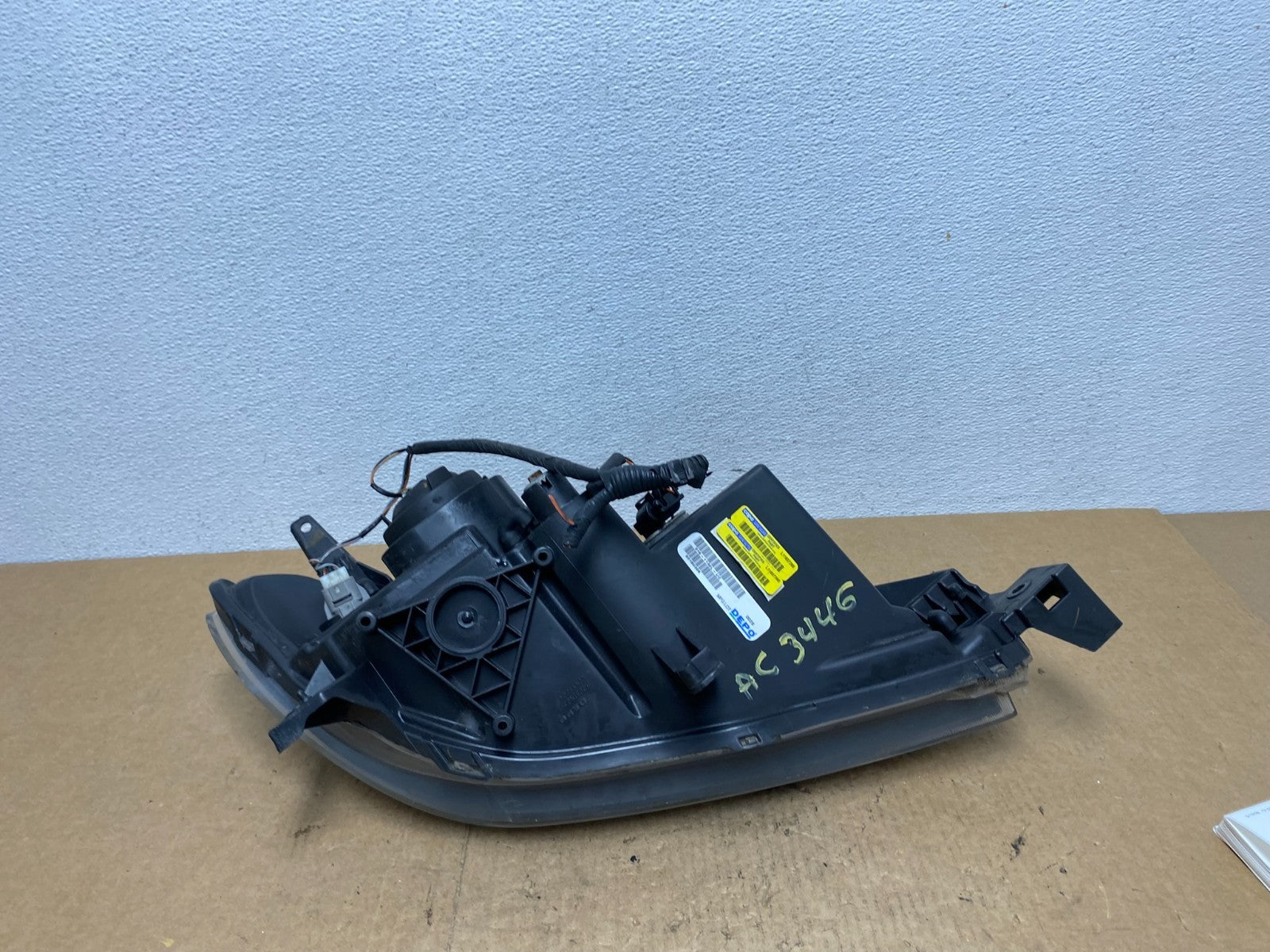 2004 to 2009 Mazda 3 Sedan Left Driver LH Side Headlight DEPO AC3446 DW8