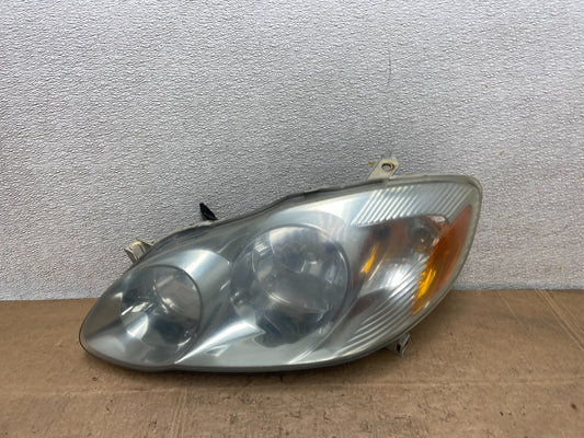 2003 to 2004 Toyota Corolla Left Driver LH side Headlight Oem Y7072 DW0