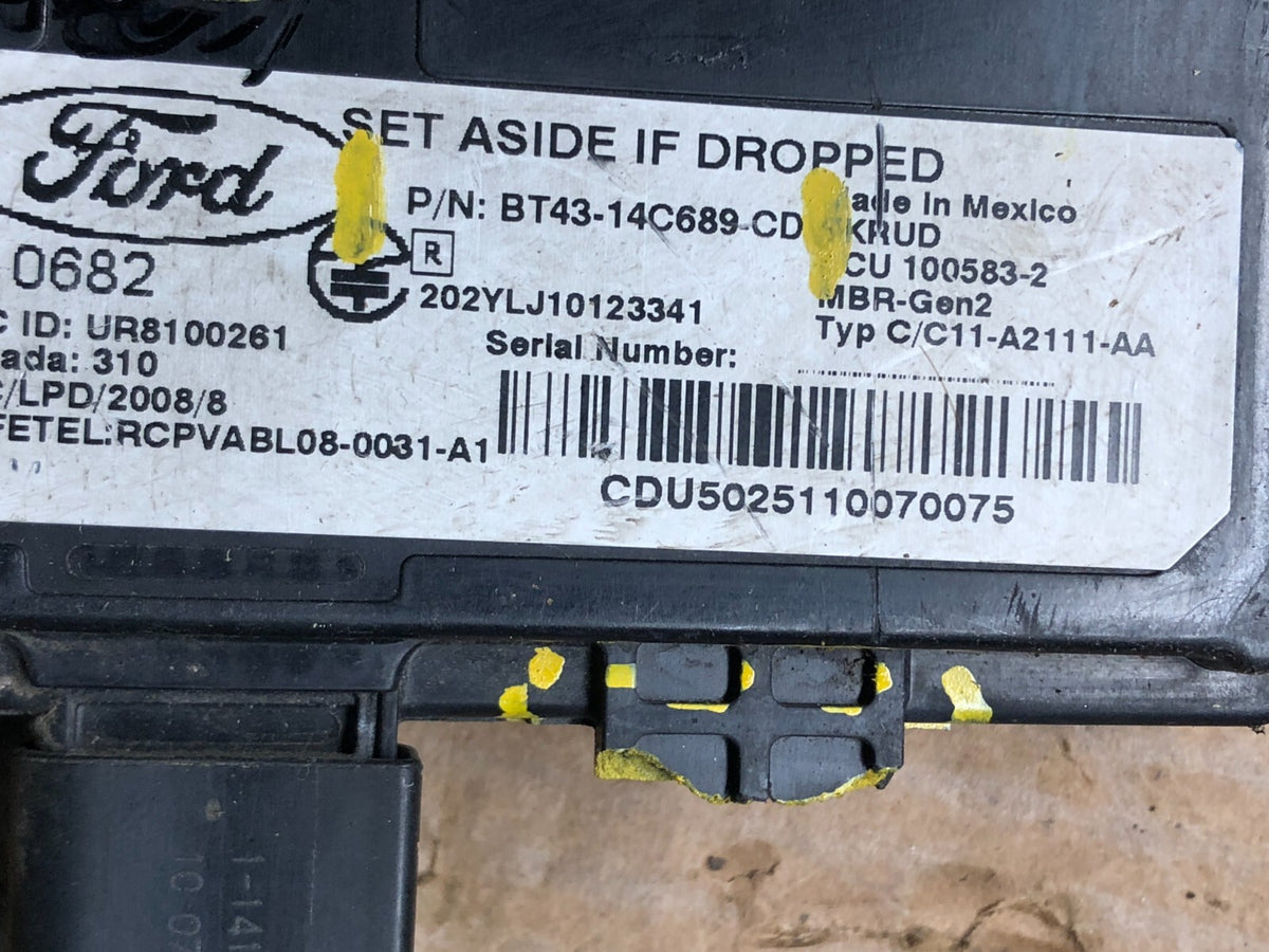 2013 to 2018 Ford Lincoln Rear Radar Blind Spot Module H7913 PS6