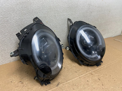 2007 to 2013 Mini Cooper Left+Right Set Xenon LED Black Headlight AB4935  DG2